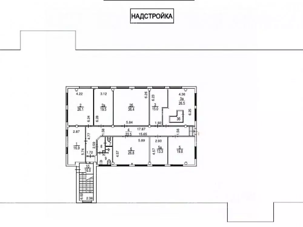 Торговая площадь в Москва ул. Свободы, 61К1 (3305 м) - Фото 1