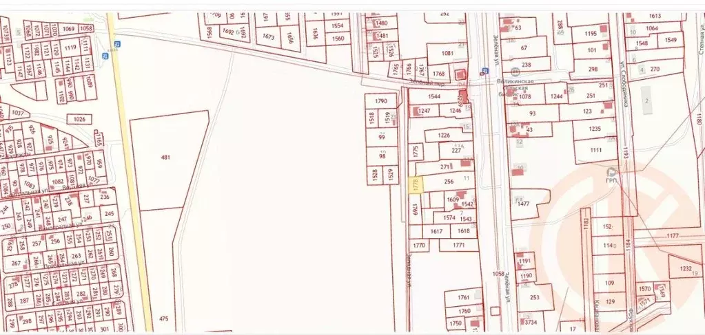 Участок в Крым, Сакский район, Суворовское с/пос, с. Великое ул. ... - Фото 2