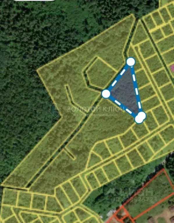 Участок в Московская область, Дмитровский муниципальный округ, д. ... - Фото 1