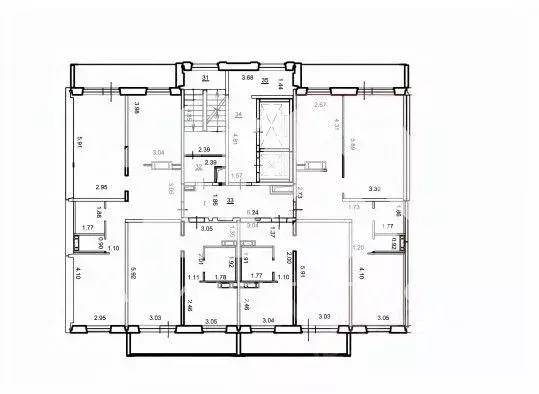 Квартира, 2 комнаты, 59.6 м - Фото 1