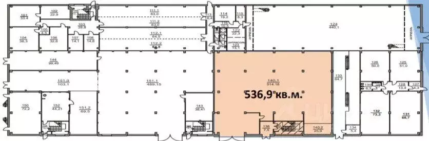 Склад в Татарстан, Казань ул. Сибирский Тракт, 34к14 (537 м) - Фото 1