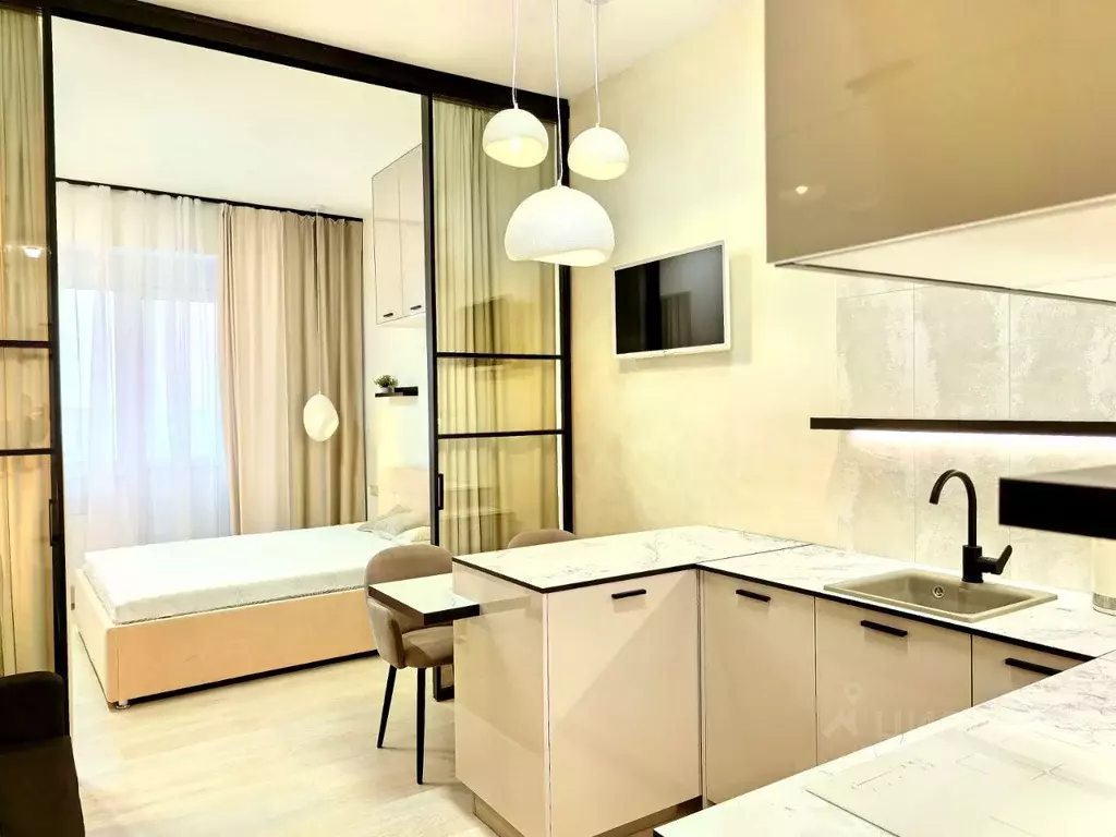 Студия Севастополь ул. Александра Маринеско, 1Бк3 (33.55 м) - Фото 0