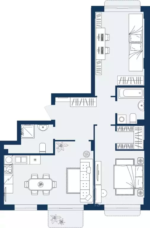3-к кв. Дагестан, Махачкала Ипподром мкр,  (74.55 м) - Фото 1
