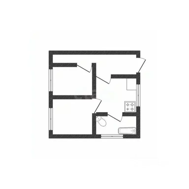 Дом в Белгородская область, Белгород Волчанская ул., 3/2 (51 м) - Фото 1