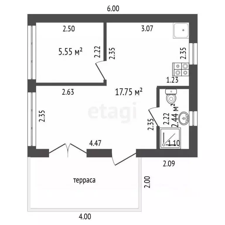 Помещение свободного назначения в Крым, Феодосия ул. 3-го ... - Фото 2