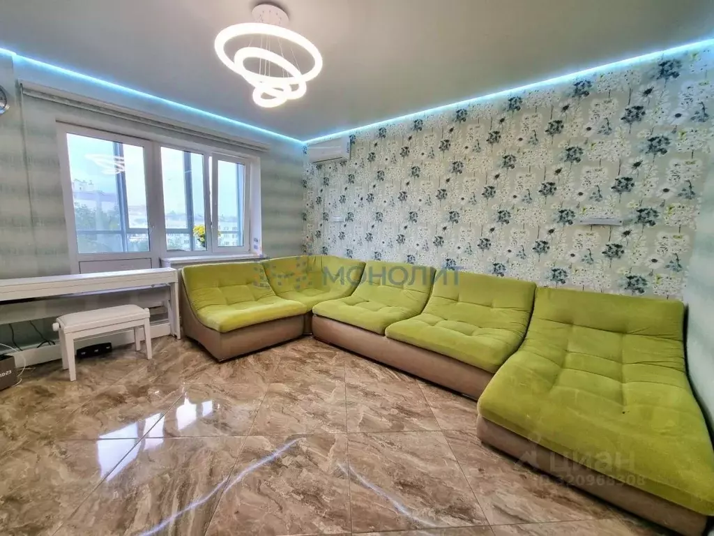 3-к кв. Чувашия, Чебоксары ул. Калинина, 91 (86.4 м) - Фото 2