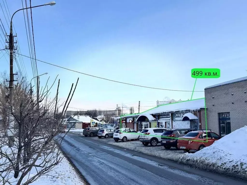 Торговая площадь в Саратовская область, Энгельс Телеграфная ул., 96 ... - Фото 1