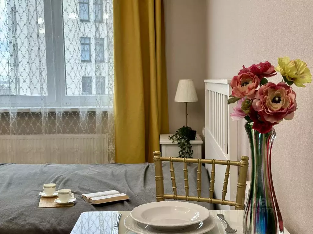 Студия Санкт-Петербург Заозерная ул., 3к3 (24.0 м) - Фото 1