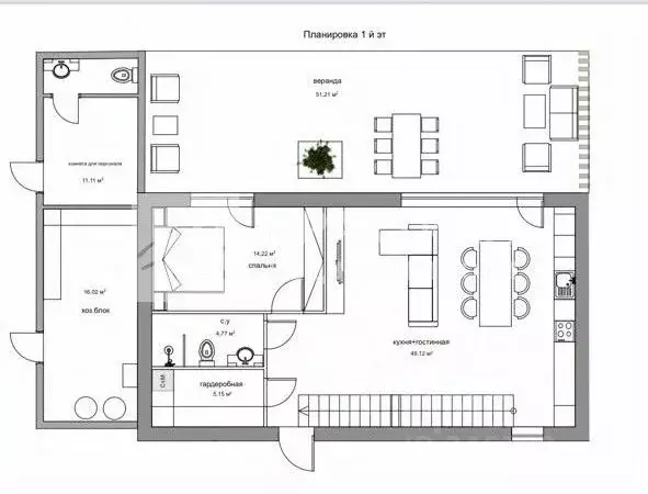 Дом в Москва Марушкинское поселение, д. Акиньшино, Акиньшино кп,  (172 ... - Фото 2