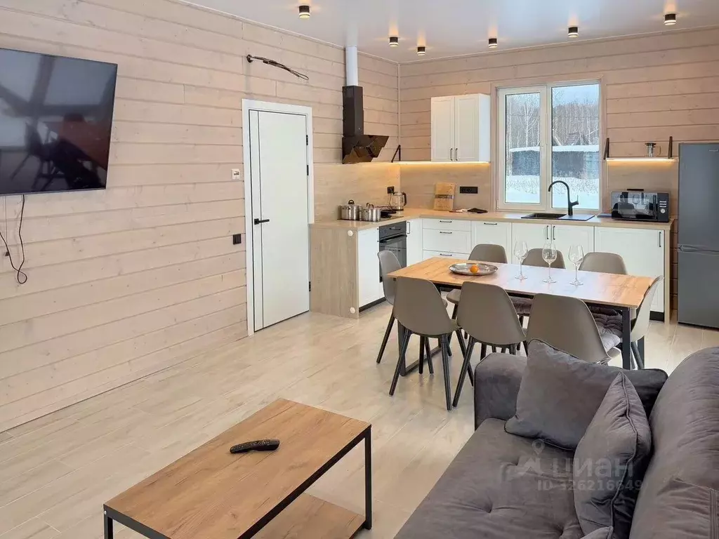 Дом в Ленинградская область, Приозерский район, Красноозерное с/пос, ... - Фото 1