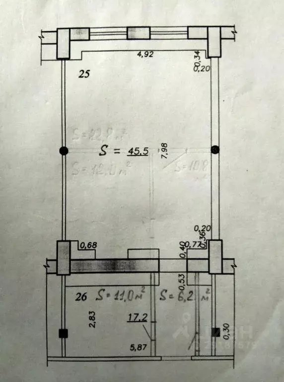 Офис в Самарская область, Самара Красноармейская ул., 1П (63 м) - Фото 1