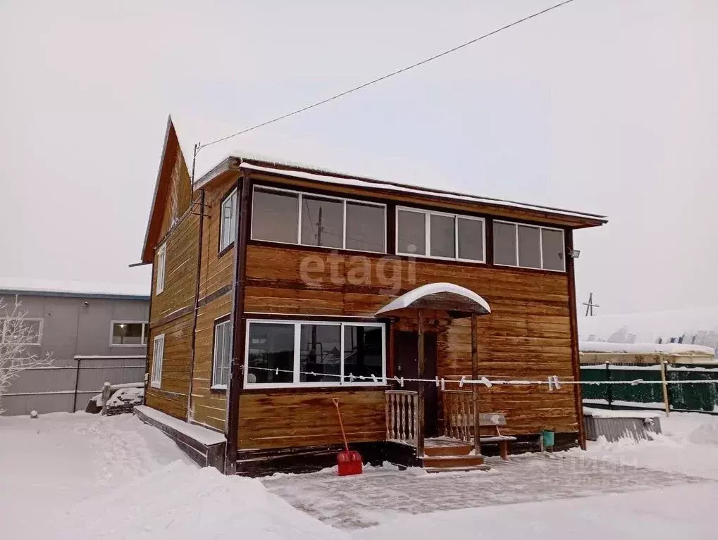 Дом в Саха (Якутия), с. Пригородный ул. Озерная, 23к4 (128 м) - Фото 0