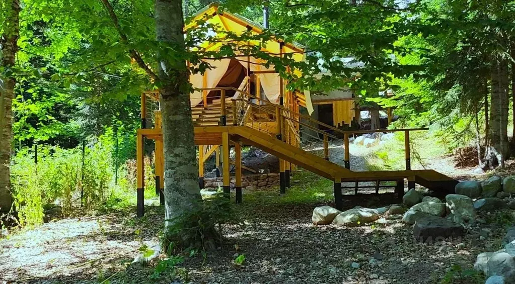 Дом в Карачаево-Черкесия, Зеленчукский район, с. Архыз  (30 м) - Фото 2