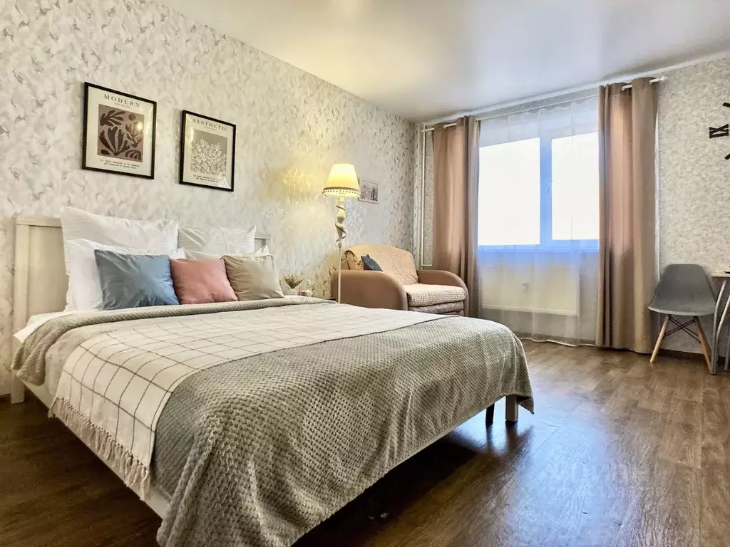 1-к кв. Пермский край, Пермь ул. Решетникова, 24 (30.0 м) - Фото 1