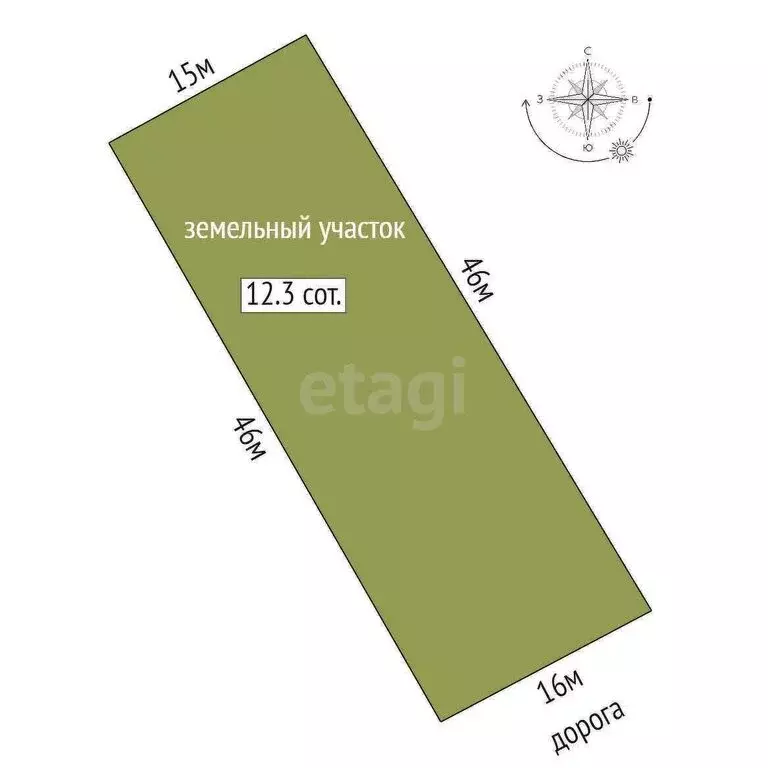 Участок в деревня Ваньковка, Речная улица (12.3 м) - Фото 1