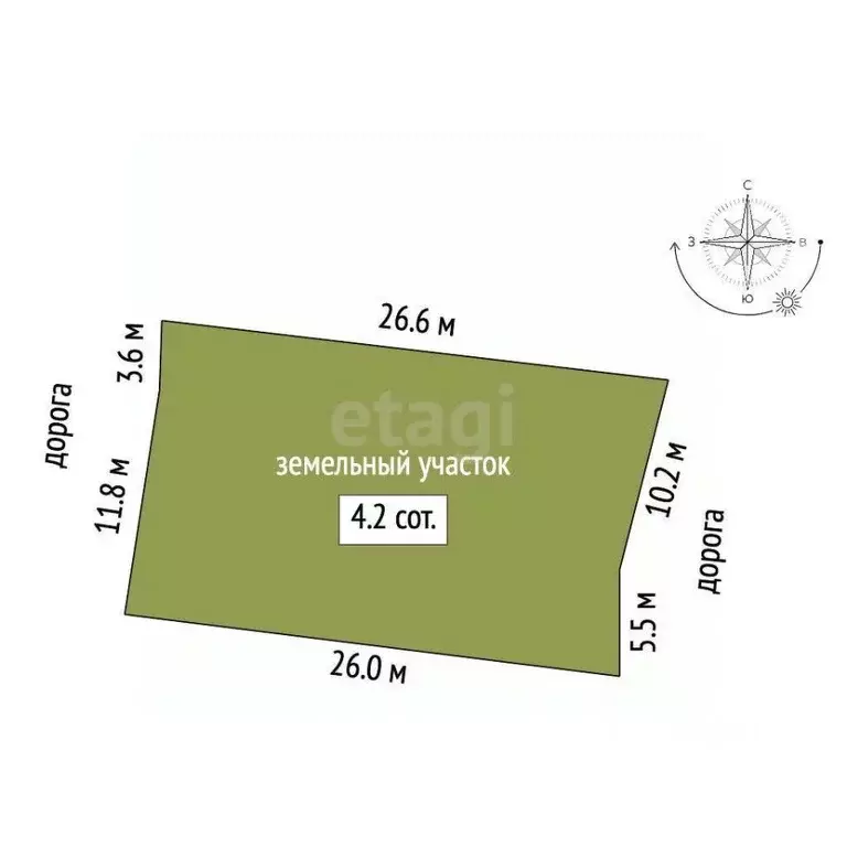 Участок в Крым, Ялта ул. Дарсановская (4.0 сот.) - Фото 2