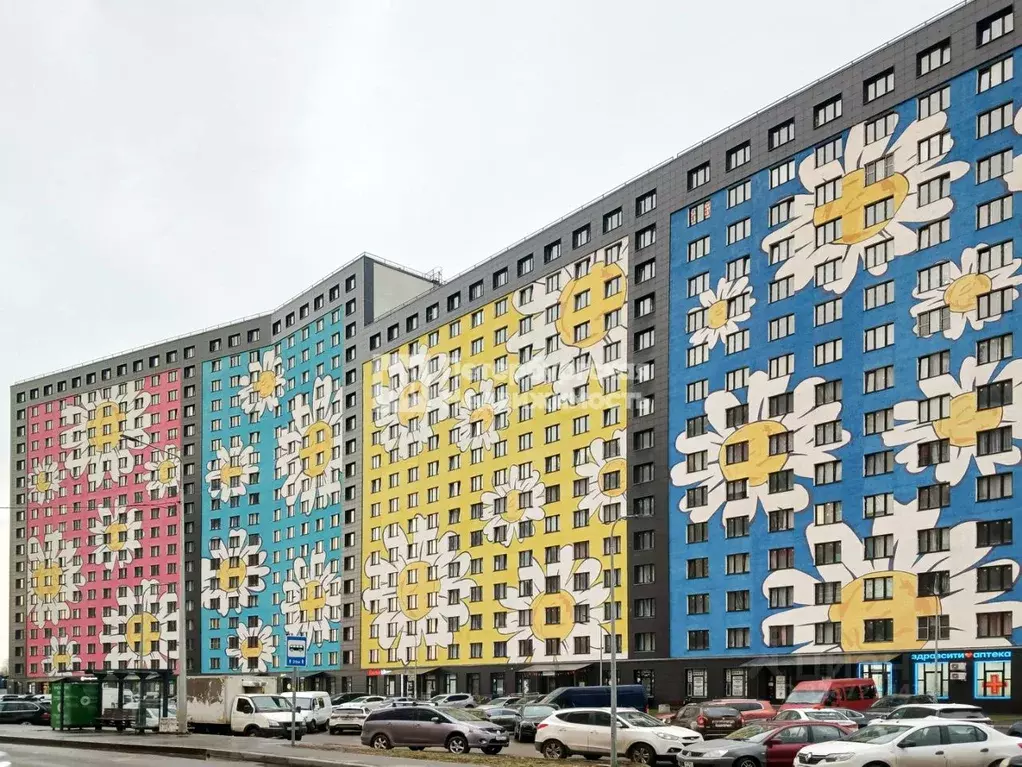 2-к кв. Ленинградская область, Мурино Всеволожский район, ул. Шоссе в ... - Фото 1