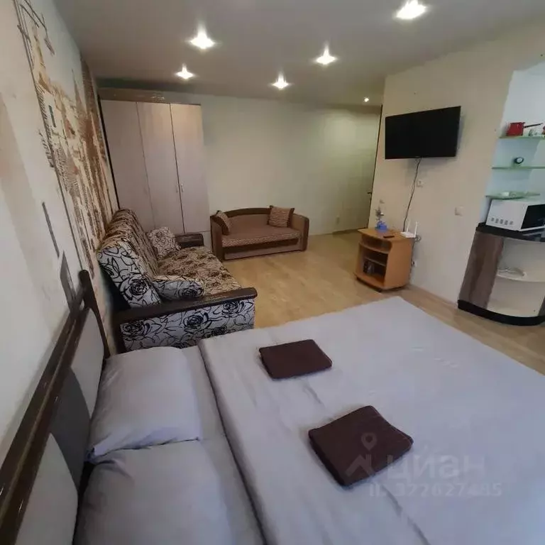 Студия Пермский край, Краснокамск ул. Карла Либкнехта, 19 (28.0 м) - Фото 1