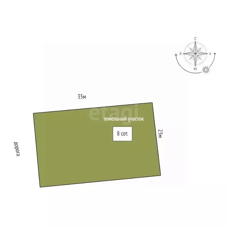 Участок в Башкортостан, Стерлитамакский район, д. Казадаевка, Любажи ... - Фото 2