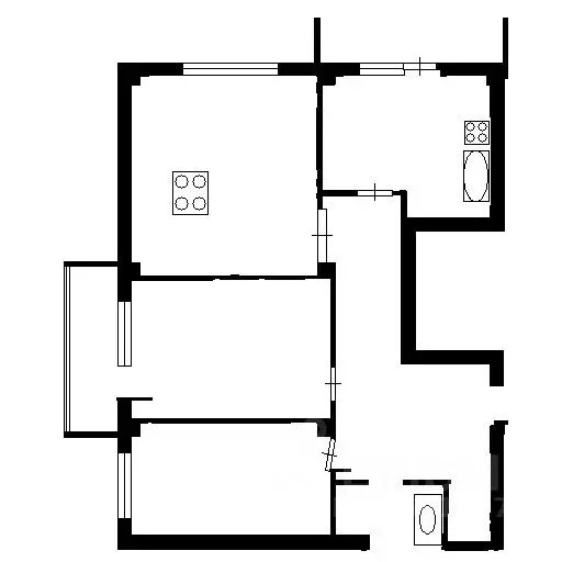 3-к кв. Коми, Ухта наб. Нефтяников, 8 (82.0 м) - Фото 2