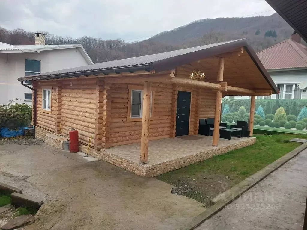 Дом в Краснодарский край, Сочи Красная Поляна пгт, ул. Аишхо, 1А (80 ... - Фото 2