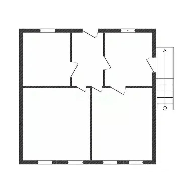 Дом в Белгородская область, Валуйки Зеленая ул., 33 (68 м) - Фото 2