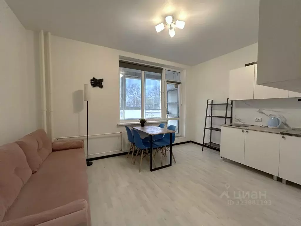 Студия Санкт-Петербург Бокситогорская ул., 27 (22.0 м) - Фото 1