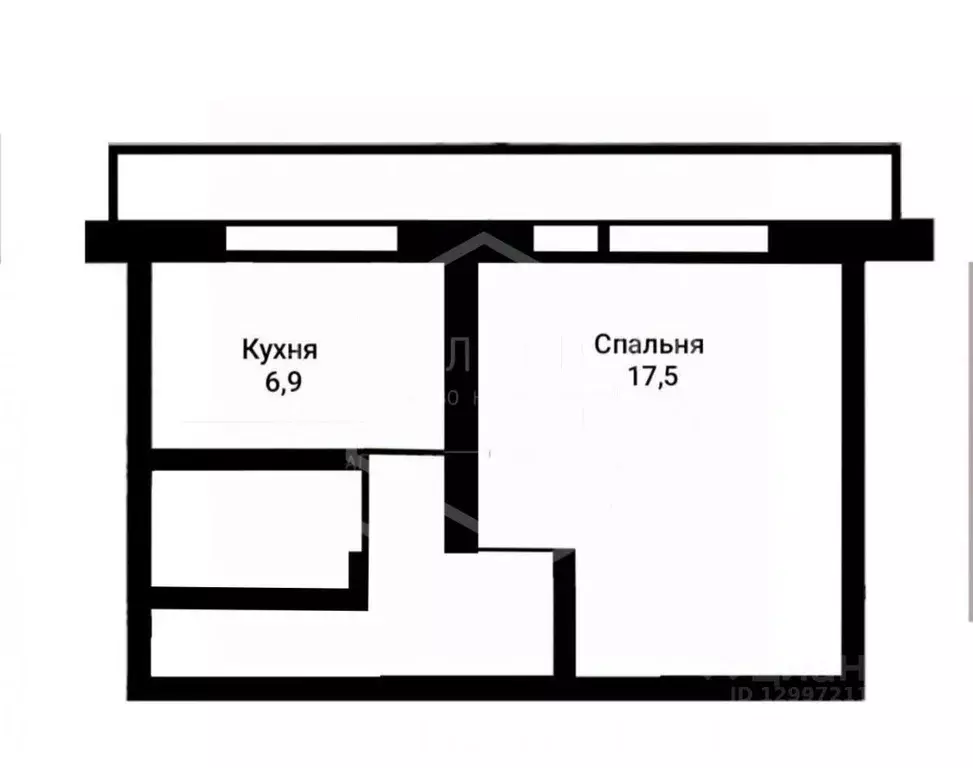 1-к кв. Калининградская область, Калининград Тобольская ул., 19 (33.5 ... - Фото 2