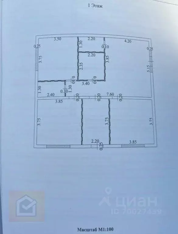 Дом в Севастополь СТ Дружба ТСН,  (100 м) - Фото 1