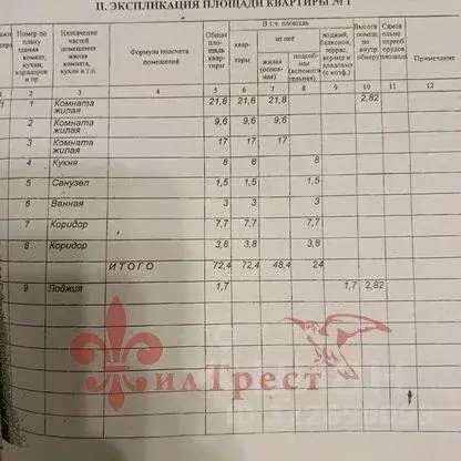 3-к кв. Белгородская область, Белгород ул. Беловская, 4 (72.4 м) - Фото 1