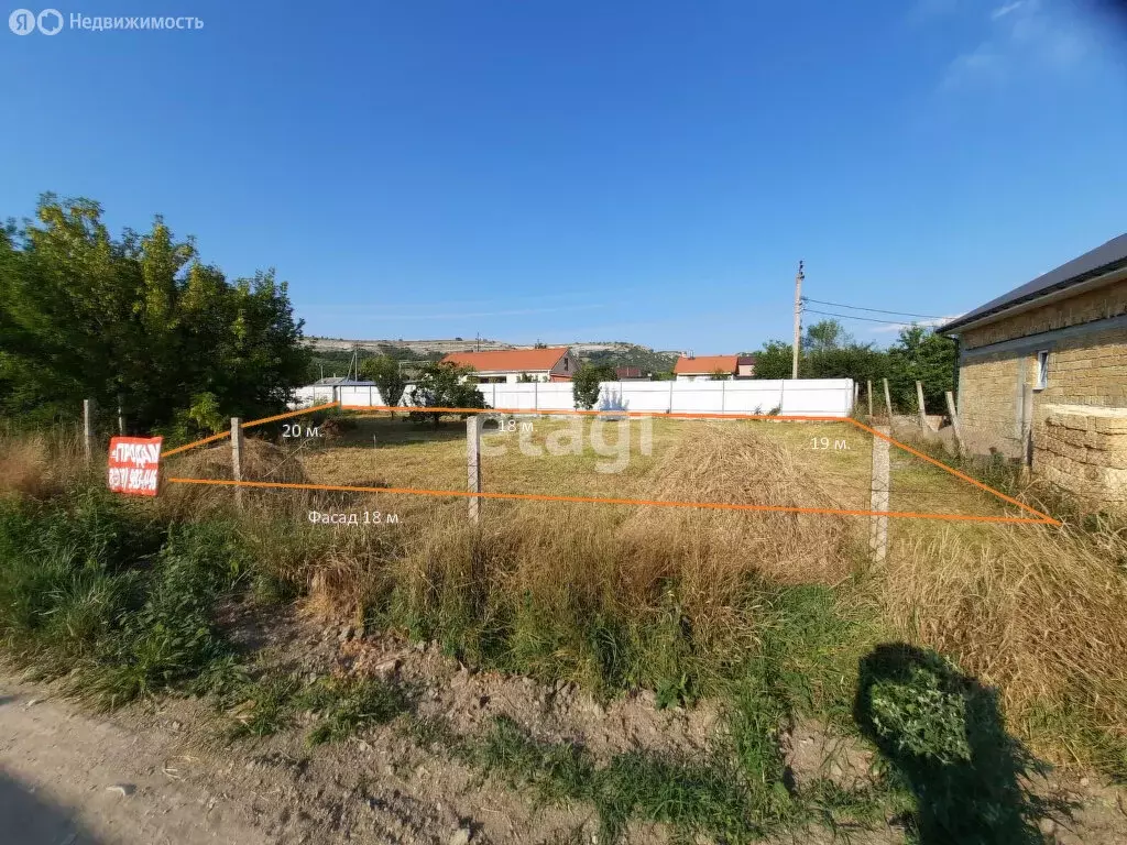 Участок в село Танковое, Солнечная улица (3.58 м) - Фото 1