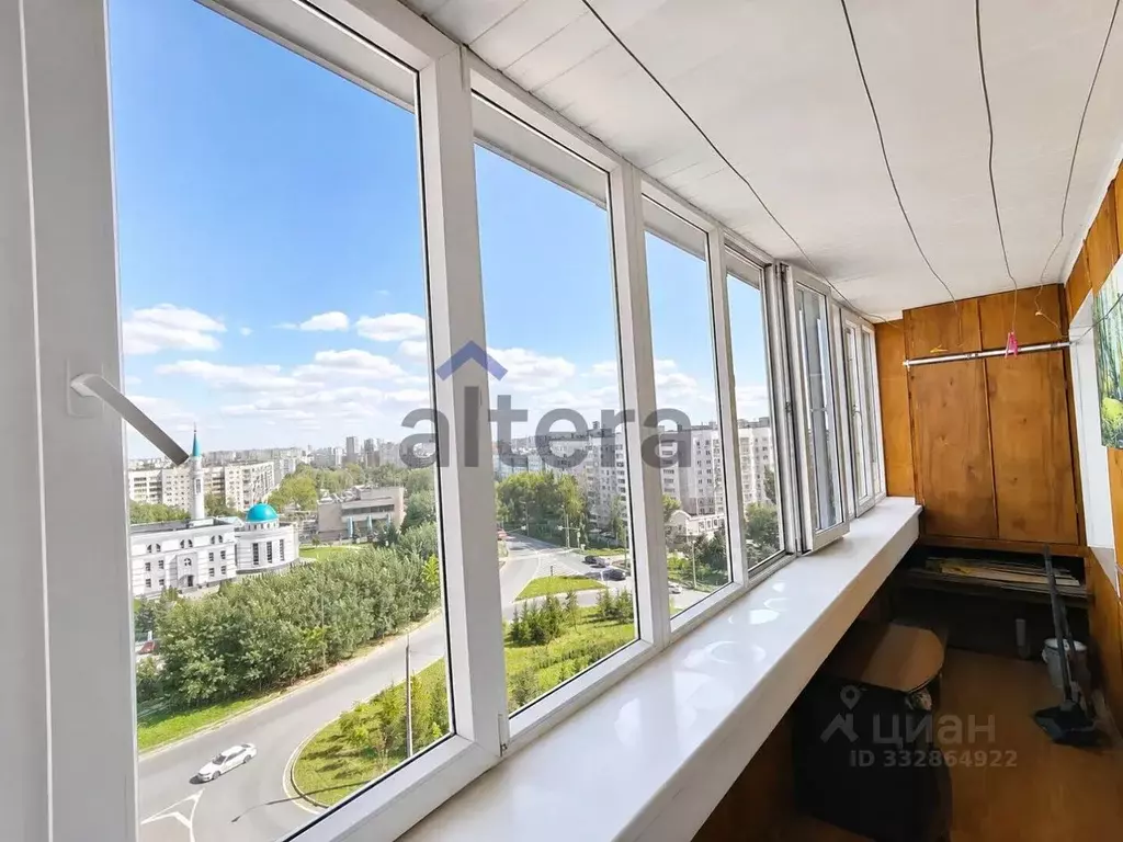 1-к кв. Татарстан, Казань ул. Кулахметова, 23 (40.3 м) - Фото 1