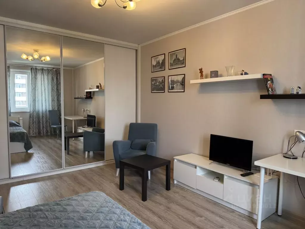 1-к кв. Москва Рублевское ш., 38К2 (38.0 м) - Фото 1