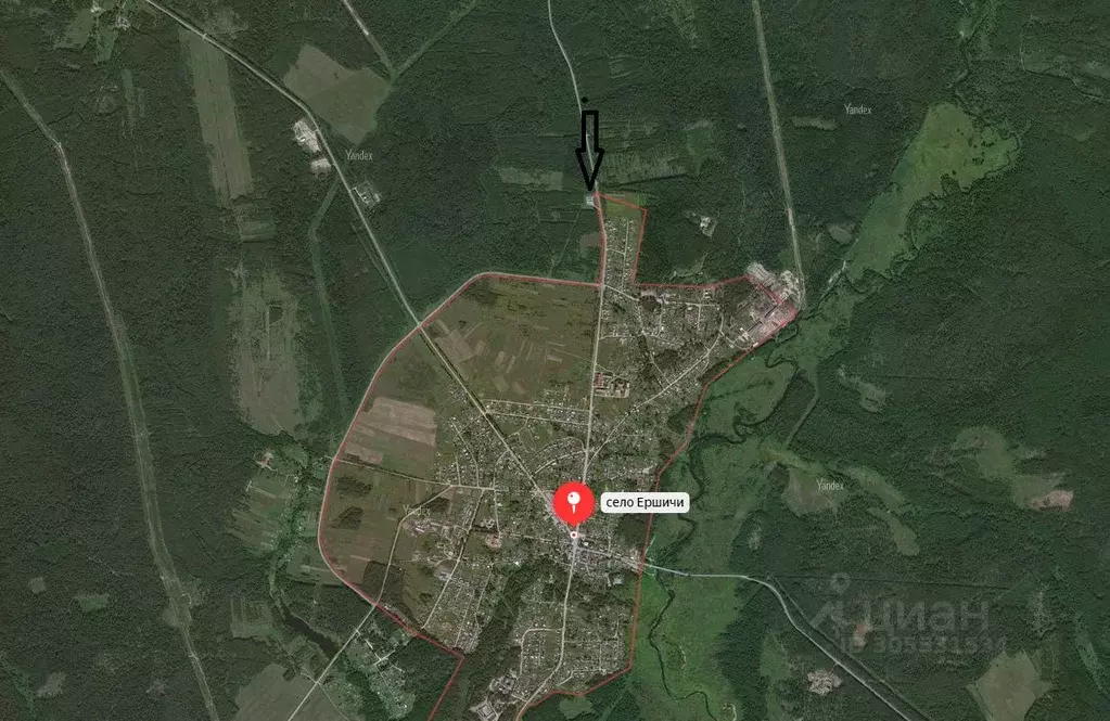 Производственное помещение в Смоленская область, с. Ершичи  (100 м) - Фото 1