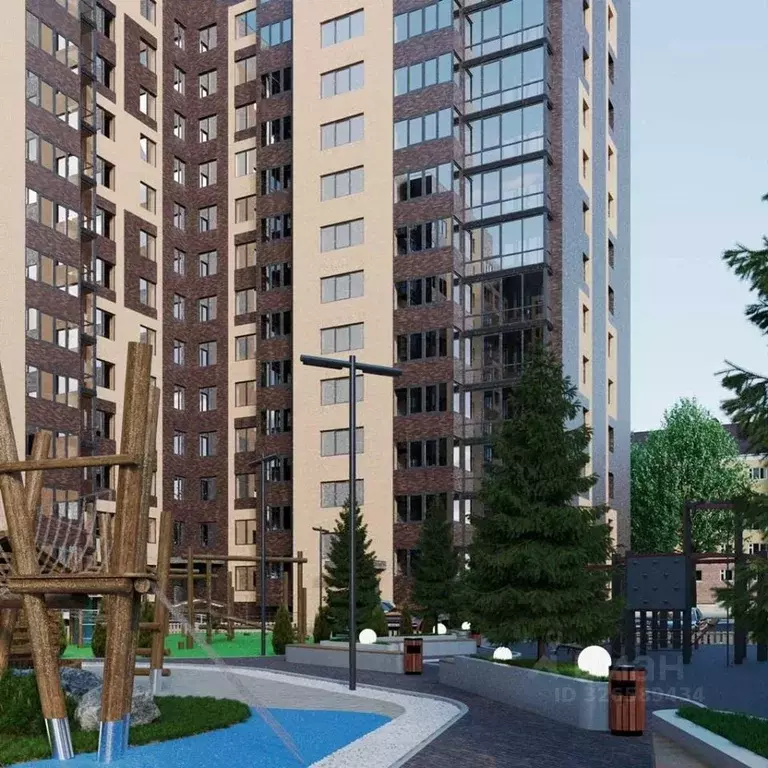 1-к кв. Хакасия, Абакан ул. Генерала Тихонова, 1 (49.58 м) - Фото 1