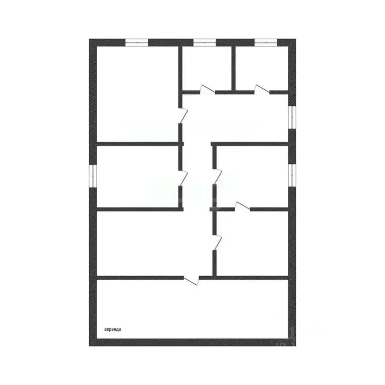 Дом в Курганская область, с. Частоозерье ул. Октябрьская, 207 (97 м) - Фото 1