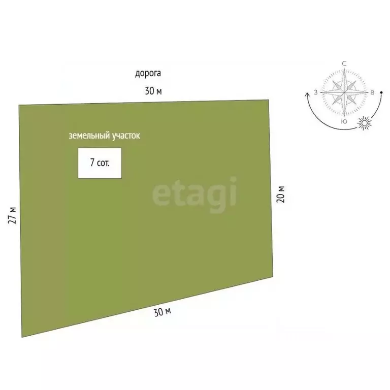 Участок в Ростовская область, Аксайский район, Рассветовское с/пос, ... - Фото 2