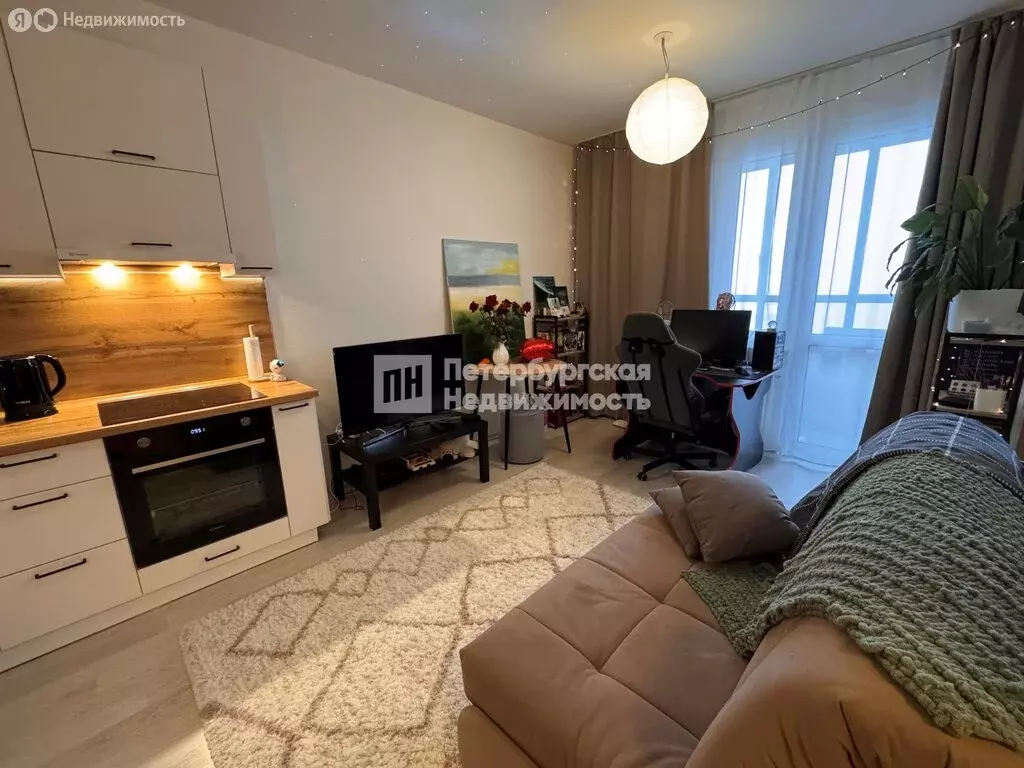 1-комнатная квартира: Санкт-Петербург, Муринская дорога, 61 (34.4 м) - Фото 0