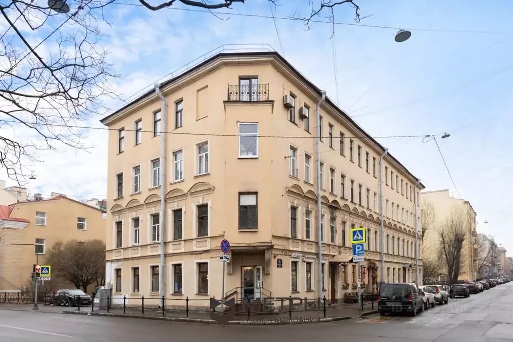 Студия Санкт-Петербург ул. Мира, 2/11 (15.1 м) - Фото 0