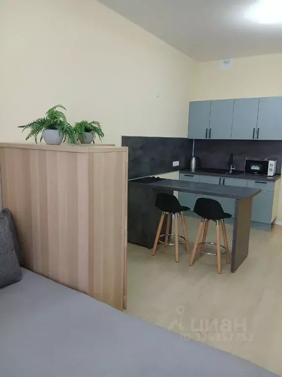 Студия Москва ул. Медовая Долина, 3к1 (28.0 м) - Фото 1