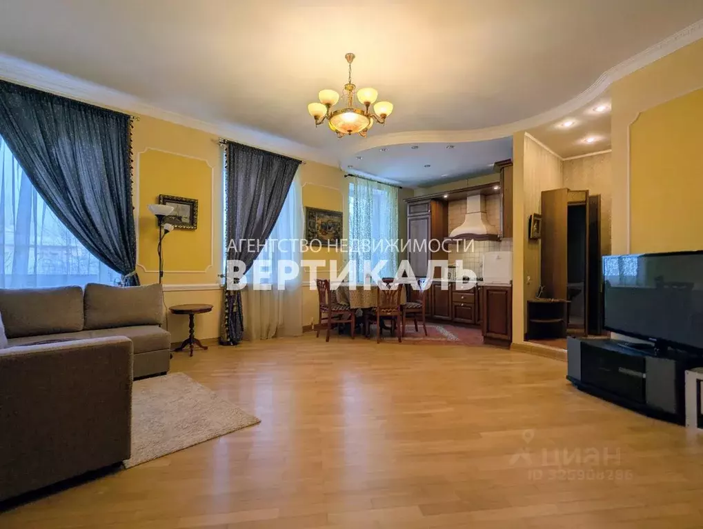 2-к кв. Москва ул. Жуковского, 4С3 (58.0 м) - Фото 1