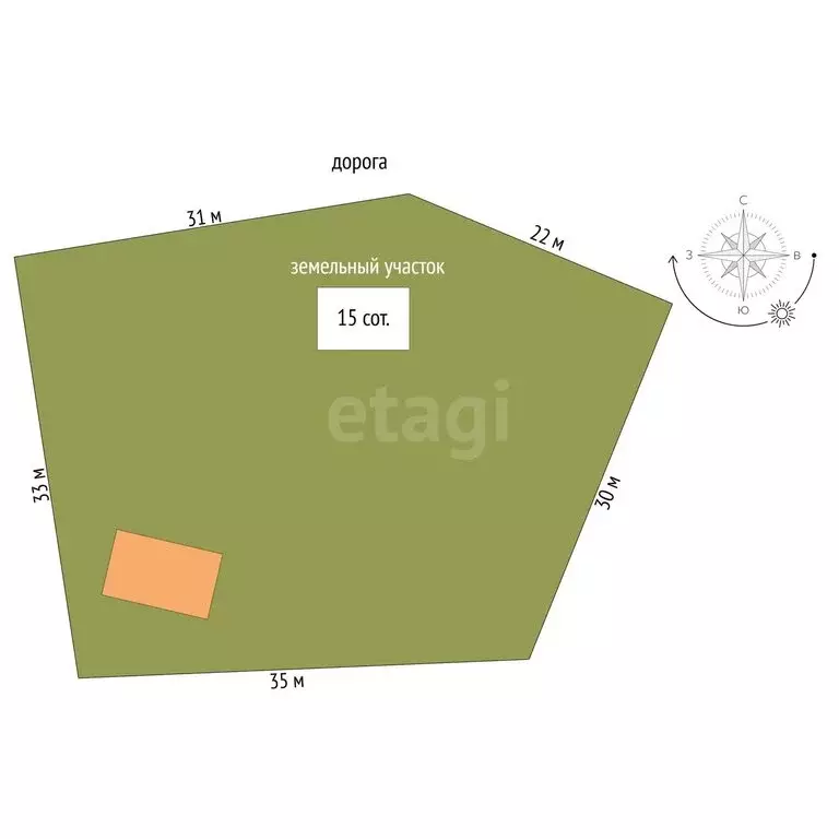 Дом в село Обуховское, Набережная улица (40 м) - Фото 2