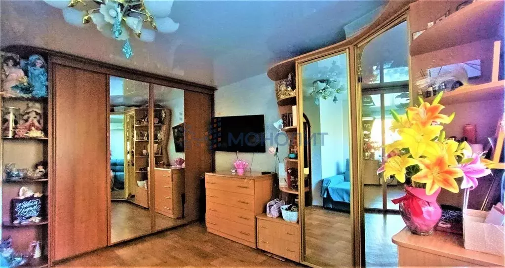 1-к кв. Нижегородская область, Нижний Новгород Северный жилрайон, ул. ... - Фото 2