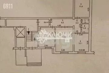 3-к. квартира, 62 м, 1/9 эт. - Фото 0