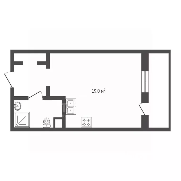 Студия Ленинградская область, Мурино Всеволожский район, аллея ... - Фото 2