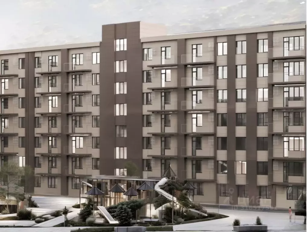 1-к кв. Северная Осетия, Владикавказ ул. Курсантов-Кировцев, 29 (42.0 ... - Фото 0