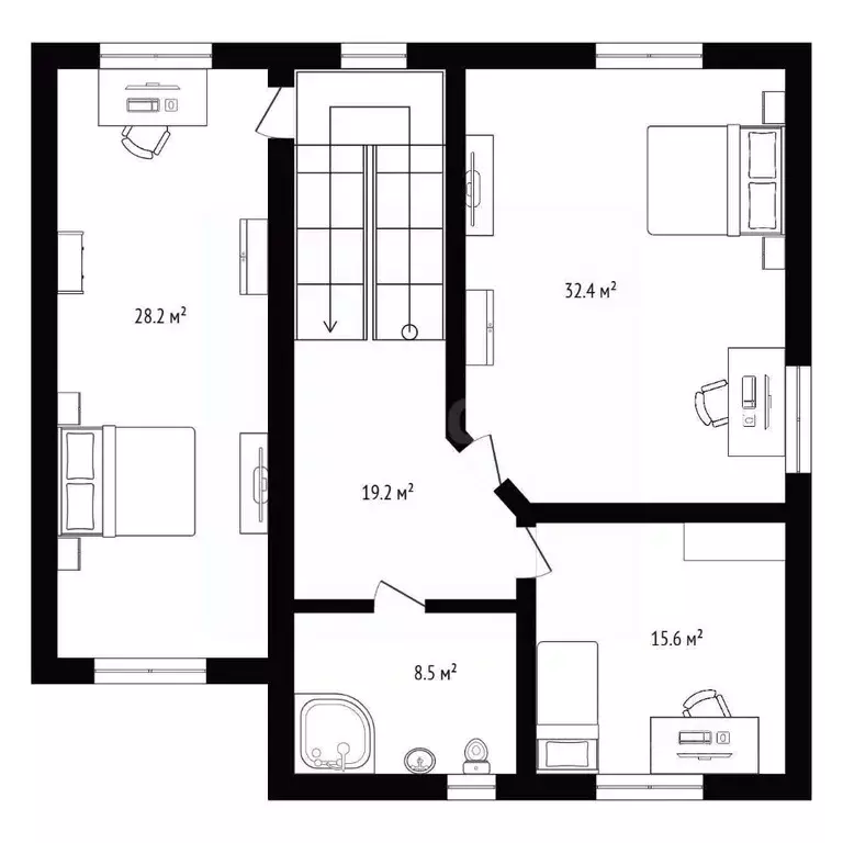 Дом в Новосибирская область, Бердск пер. Хрустальный, 3 (182 м) - Фото 2