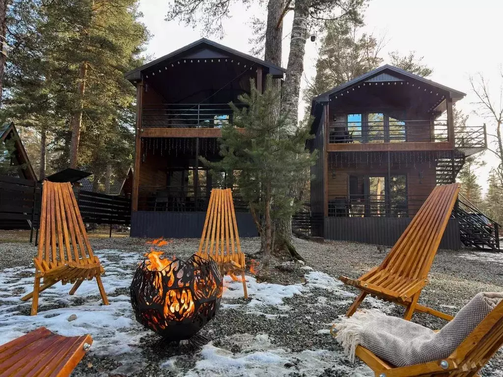 Дом в Карачаево-Черкесия, Зеленчукский район, с. Архыз  (85 м) - Фото 1