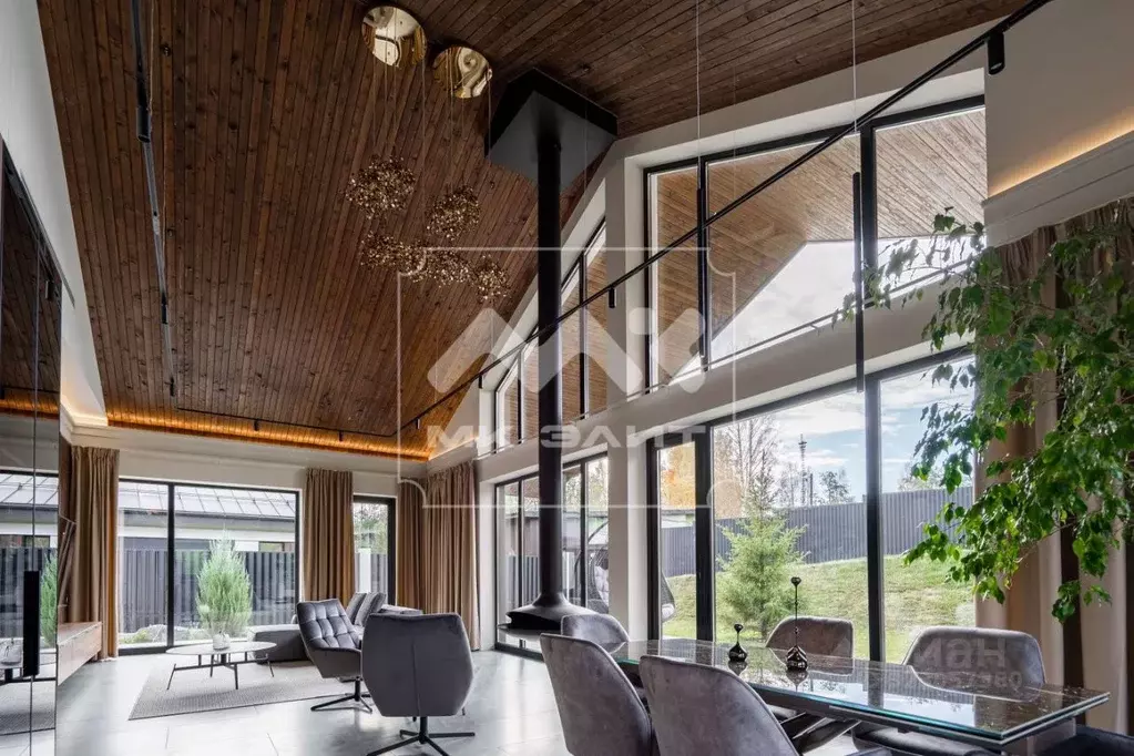 Коттедж в Ленинградская область, Всеволожский район, Бугровское ... - Фото 1