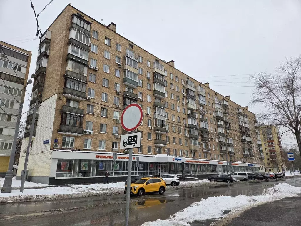 2-к кв. Москва Вятская ул., 1 (34.0 м) - Фото 1